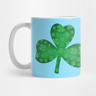 Saint Patrick day three leaf clover Mug